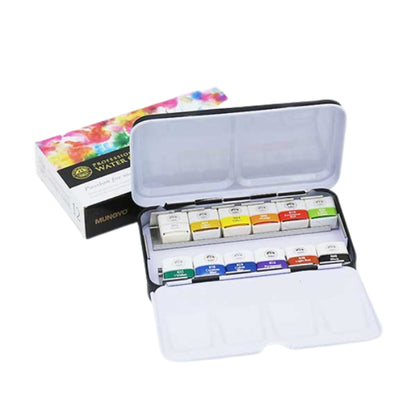 Mungyo Professional Watercolour 12 Half Pans Set